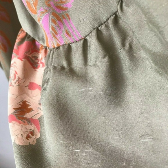 The Great Printed Silk Boho Top Size M - Picture 8 of 9